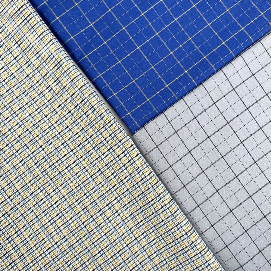 Check Shirting Bundle One 4 Check Shirting Bundle One - Image 2