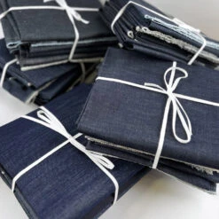 Denim 4-Piece Fabric Bundle