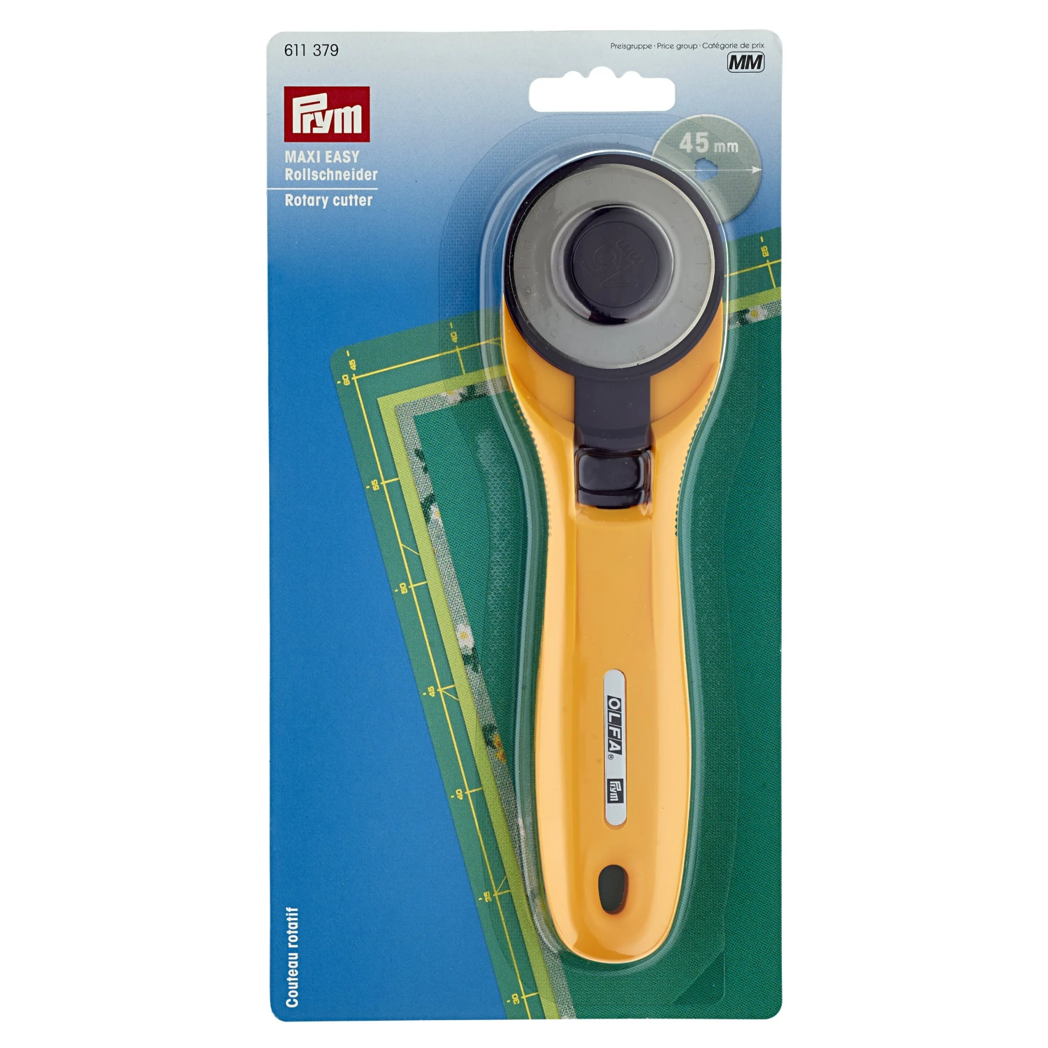 Prym - Maxi Easy Rotary Cutter (45mm) 3 Prym - Maxi Easy Rotary Cutter (45mm)