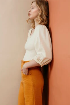 Friday Pattern Company - Adrienne Blouse Pattern (XS-4X) 13 Friday Pattern Company - Adrienne Blouse Pattern (XS-4X) -Croft Mill Store adrienne blouse pattern by friday pattern company 3