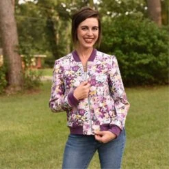 Wardrobe By Me - Amelia Bomber Jacket Pattern (Sizes 0-24) 20 Wardrobe By Me - Amelia Bomber Jacket Pattern (Sizes 0-24) -Croft Mill Store amelia bomber jacket pattern wardrobe by me 3