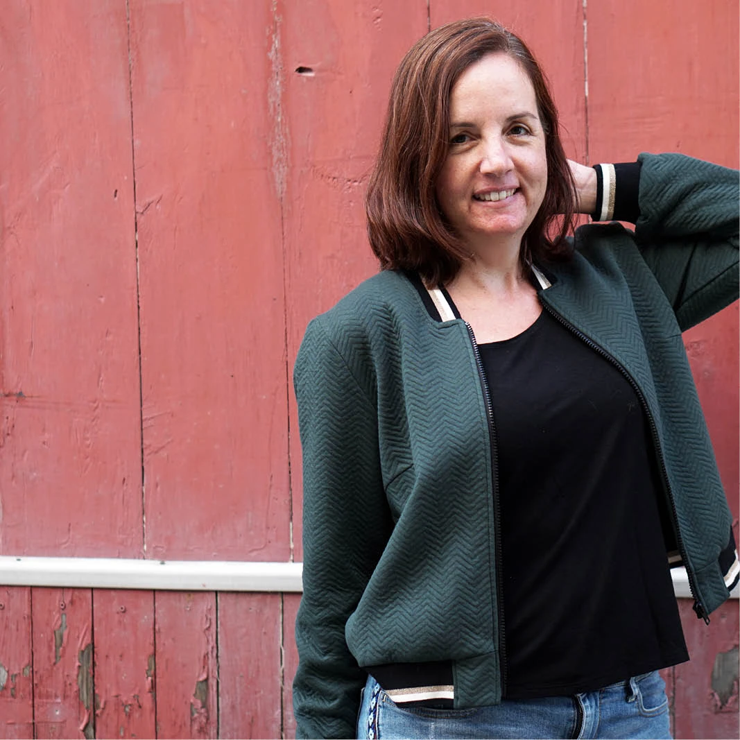 Wardrobe By Me - Amelia Bomber Jacket Pattern (Sizes 0-24) 14 Wardrobe By Me - Amelia Bomber Jacket Pattern (Sizes 0-24) - Image 12