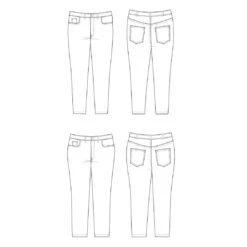 Cashmerette - Ames Jeans Sewing Pattern (Sizes 12-32) 15 Cashmerette - Ames Jeans Sewing Pattern (Sizes 12-32) -Croft Mill Store ames jeans pattern by cashmerette cpp4101 6