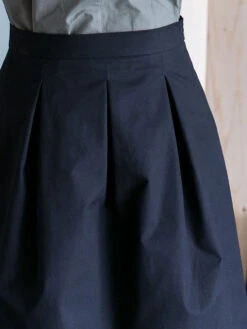 The Assembly Line - Three Pleat Skirt Pattern (Sizes XS-3XL) -Croft Mill Store assembly line three pleat skirt 3