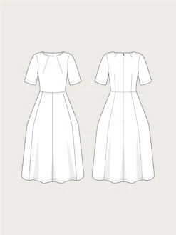 The Assembly Line - Tulip Dress Pattern (Sizes XS-3XL) 23 The Assembly Line - Tulip Dress Pattern (Sizes XS-3XL) -Croft Mill Store assembly line tulip dress sketch gallery