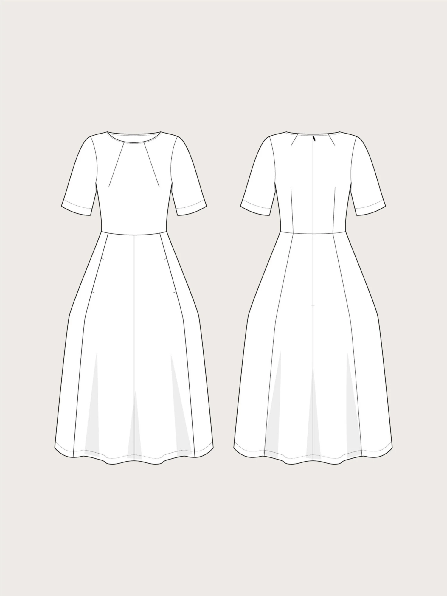 The Assembly Line - Tulip Dress Pattern (Sizes XS-3XL) 13 The Assembly Line - Tulip Dress Pattern (Sizes XS-3XL) - Image 11