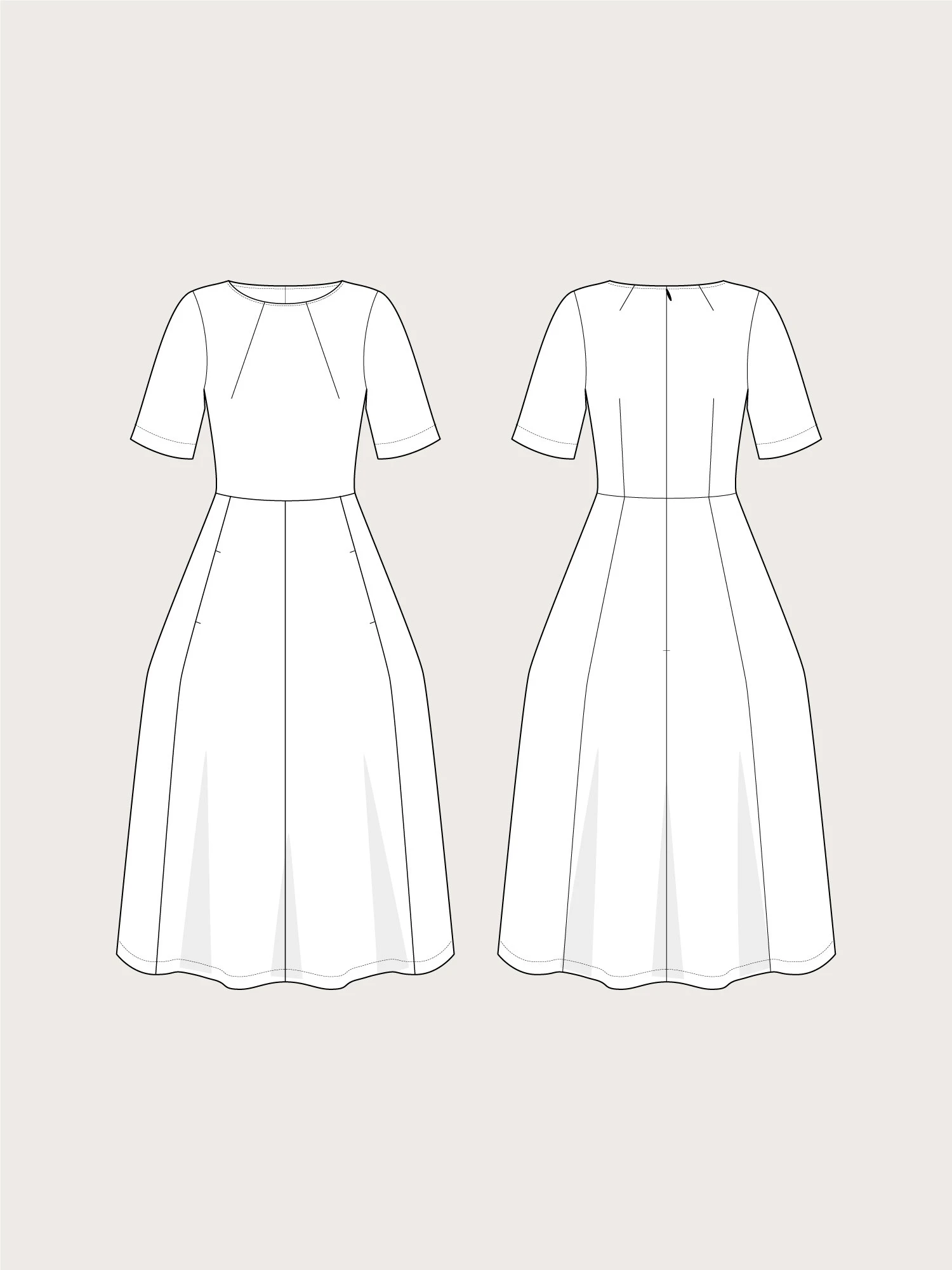 The Assembly Line - Tulip Dress Pattern (Sizes XS-3XL) 12 The Assembly Line - Tulip Dress Pattern (Sizes XS-3XL) - Image 10