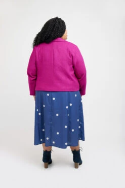 Cashmerette - Auburn Blazer Sewing Pattern (Sizes 12-32) -Croft Mill Store auburn blazer pattern by cashmerette size 12 32 5