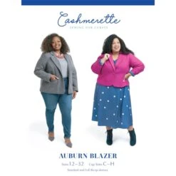 Cashmerette - Auburn Blazer Sewing Pattern (Sizes 12-32)
