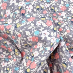 Autumnal Equinox - Pastel Floral 8 Autumnal Equinox - Pastel Floral -Croft Mill Store autumnal equinox pastel floral grey cotton dressmaking fabric cu