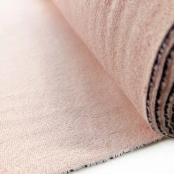Panda Soft - Blush 8 Panda Soft - Blush -Croft Mill Store bamboo viscose cotton towelling fabric panda soft blush roll