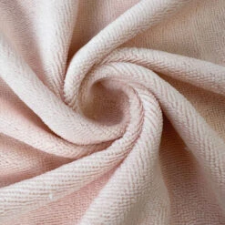 Panda Soft - Blush 9 Panda Soft - Blush -Croft Mill Store bamboo viscose cotton towelling fabric panda soft blush twist