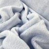 Panda Soft - Ice Blue 2 Panda Soft - Ice Blue -Croft Mill Store bamboo viscose cotton towelling fabric panda soft ice blue cu