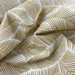 Cotton Poplin - Go Bananas - Pebble