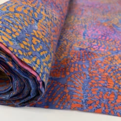 Batik - Pink D 11 Batik - Pink D -Croft Mill Store batik fabric abstract pink d roll