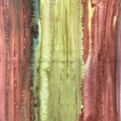 Batik - Green C 11 Batik - Green C -Croft Mill Store batik fabric sunset green c full print