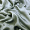 Bella Satin Stretch - Mint 1 Bella Satin Stretch - Mint -Croft Mill Store bella satin stretch mint polyester elastane smooth dressmaking fabric