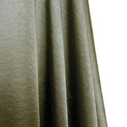 Bella Satin Stretch - Olive -Croft Mill Store bella satin stretch olive polyester elastane smooth dressmaking fabric cu