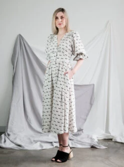 Style Arc - Belle Woven Dress Pattern (UK 4-16) 16 Style Arc - Belle Woven Dress Pattern (UK 4-16) -Croft Mill Store belle woven dress pattern style arc 1