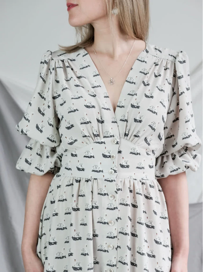 Style Arc - Belle Woven Dress Pattern (UK 4-16) 7 Style Arc - Belle Woven Dress Pattern (UK 4-16) - Image 5