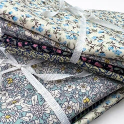 Craft Cotton Fat Quarter Bundle - Blue -Croft Mill Store blue fat quarter bundles craft cotton 1