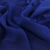 Triple Crepe - Deep Royal 1 Triple Crepe - Deep Royal -Croft Mill Store blue triple crepe polyester dress fabric deep royal cu