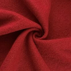Pure Luxury - Boiled Wool - Deep Red -Croft Mill Store boiled wool deep red swirl