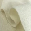 Pure Luxury - Boiled Wool - Ivory 2 Pure Luxury - Boiled Wool - Ivory -Croft Mill Store boiled wool ivory fold