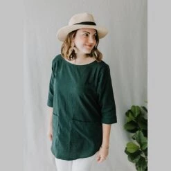 Sew To Grow - Bondi Top Pattern (Extension Pack) (Sizes XS-4XL) 16 Sew To Grow - Bondi Top Pattern (Extension Pack) (Sizes XS-4XL) -Croft Mill Store bondi top extension pattern by sew to grow stgp021 3