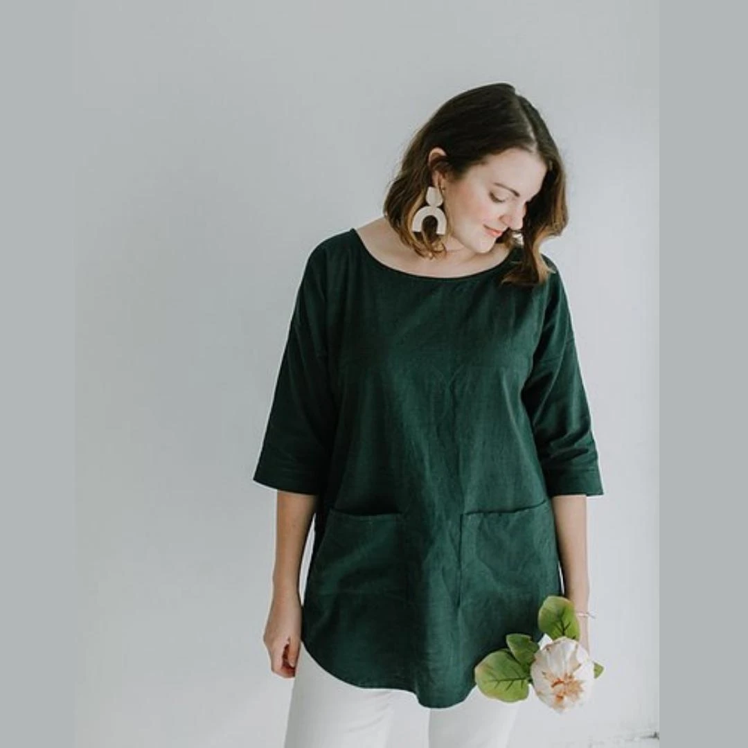 Sew To Grow - Bondi Top Pattern (Extension Pack) (Sizes XS-4XL) 8 Sew To Grow - Bondi Top Pattern (Extension Pack) (Sizes XS-4XL) - Image 6