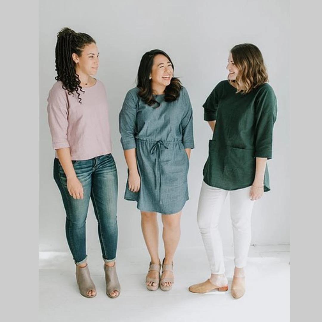 Sew To Grow - Bondi Top Pattern (Extension Pack) (Sizes XS-4XL) 3 Sew To Grow - Bondi Top Pattern (Extension Pack) (Sizes XS-4XL)