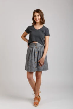 Megan Nielsen - Briar Sweater & T-Shirt Pattern (Sizes 0-20) 24 Megan Nielsen - Briar Sweater & T-Shirt Pattern (Sizes 0-20) -Croft Mill Store briar sweater and t shirt pattern by megan nielsen 1