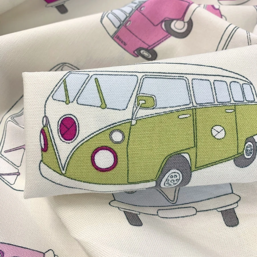Canvas - VW Campervan - Pink 5 Canvas - VW Campervan - Pink - Image 3