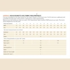 Wardrobe By Me - Men’s Cargo Shorts Pattern (Sizes 27-36) 14 Wardrobe By Me - Men’s Cargo Shorts Pattern (Sizes 27-36) -Croft Mill Store cargo shorts pattern wardrobe by me imperial