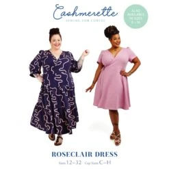 Cashmerette - Roseclair Dress Pattern (Sizes 12-32)
