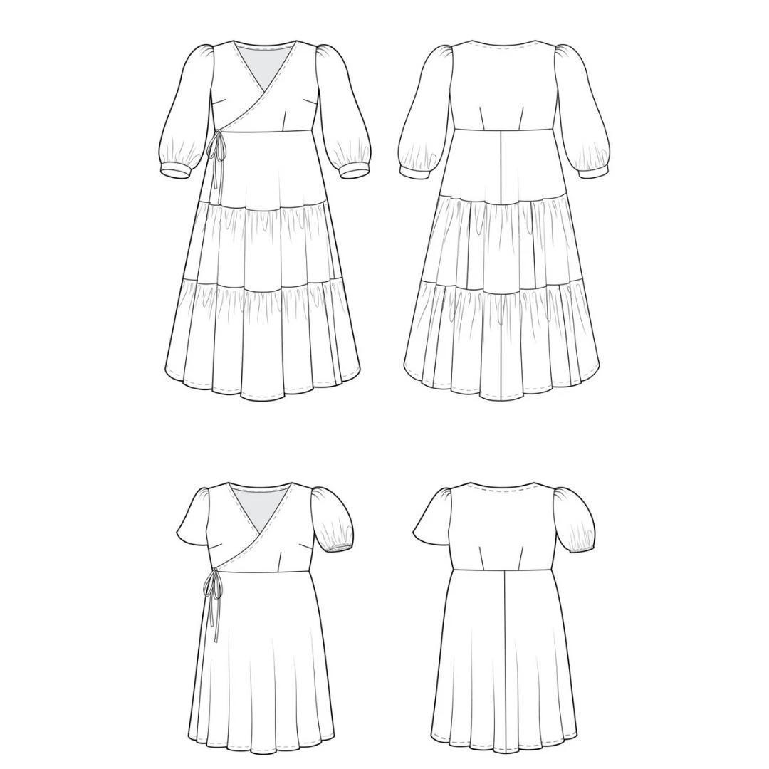 Cashmerette - Roseclair Dress Pattern (Sizes 12-32) 11 Cashmerette - Roseclair Dress Pattern (Sizes 12-32) - Image 9