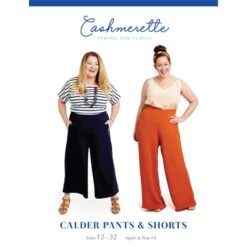 Cashmerette - Calder Pants & Shorts Pattern (Sizes 12-32)