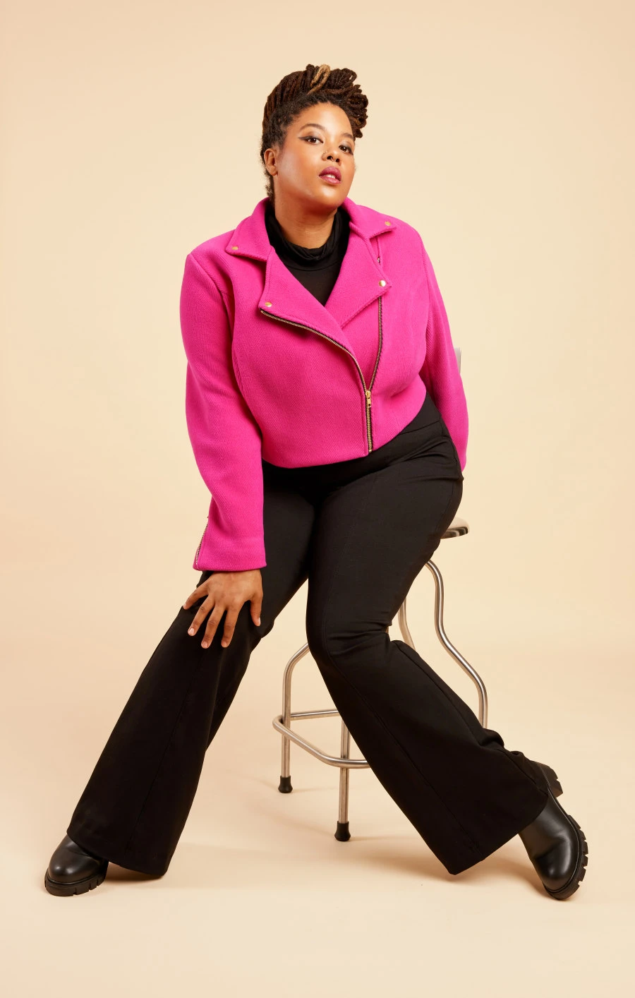 Cashmerette - Canton Moto Jacket Pattern (Sizes 12-32) 6 Cashmerette - Canton Moto Jacket Pattern (Sizes 12-32) - Image 4