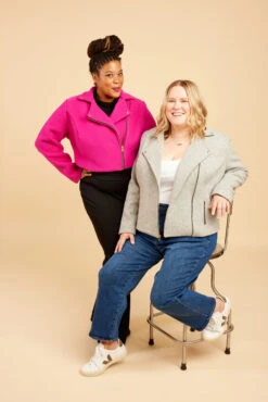 Cashmerette - Canton Moto Jacket Pattern (Sizes 12-32) 17 Cashmerette - Canton Moto Jacket Pattern (Sizes 12-32) -Croft Mill Store cashmerette canton moto jacket sewing pattern 12 32 4