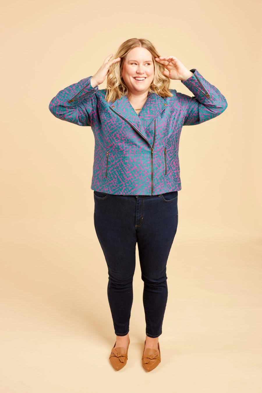 Cashmerette - Canton Moto Jacket Pattern (Sizes 12-32) 11 Cashmerette - Canton Moto Jacket Pattern (Sizes 12-32) - Image 9