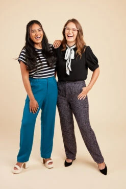 Cashmerette - Meriam Trousers Pattern (Sizes 0-16) -Croft Mill Store cashmerette meriam trousers sizes 0 16 1