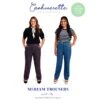 Cashmerette - Meriam Trousers Pattern (Sizes 0-16) -Croft Mill Store cashmerette meriam trousers sizes 0 16 cover