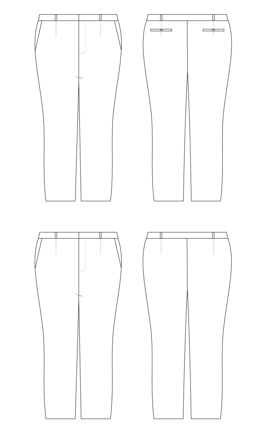 Cashmerette - Meriam Trousers Pattern (Sizes 12-32) 12 Cashmerette - Meriam Trousers Pattern (Sizes 12-32) - Image 10