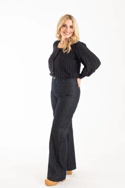 Chalk & Notch Patterns - Isle Jeans Sewing Pattern -Croft Mill Store chalk and notch patterns isle jeans sewing pattern 1