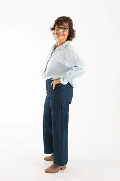 Chalk & Notch Patterns - Isle Jeans Sewing Pattern -Croft Mill Store chalk and notch patterns isle jeans sewing pattern 4