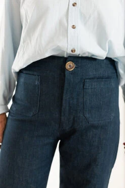 Chalk & Notch Patterns - Isle Jeans Sewing Pattern -Croft Mill Store chalk and notch patterns isle jeans sewing pattern 5