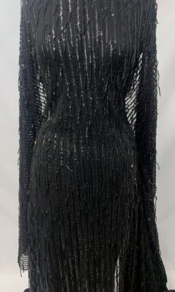 Charleston 16 Charleston -Croft Mill Store charleston black sequin knitted stretch fabric m