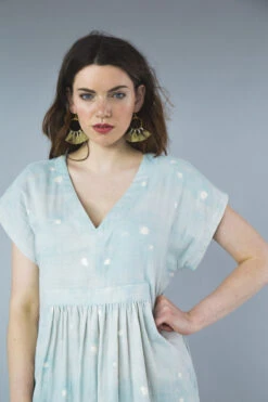 Closet Core Patterns - Charlie Caftan Pattern (Sizes 0-20) -Croft Mill Store charlie caftan by closet core patterns 6