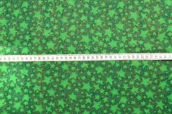 Remnant - Christmas Craft – Glitter Stars – Green (2.2m) 7 Remnant - Christmas Craft – Glitter Stars – Green (2.2m) -Croft Mill Store christmas cotton all the stars green christmas star fabric s