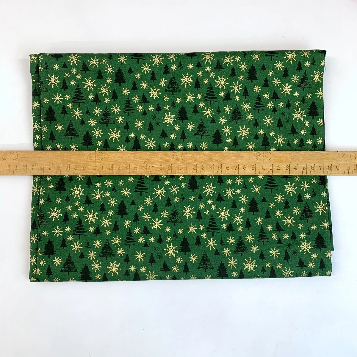 Christmas Cotton - Winter Forest - Green 4 Christmas Cotton - Winter Forest - Green - Image 2